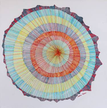 Print of Figurative Tree Paintings by Sandrine Pelissier