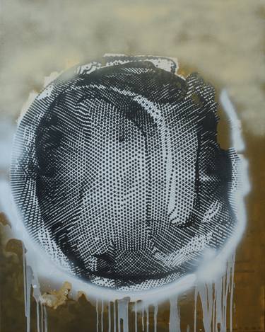 Original Abstract Outer Space Paintings by Małgorzata Bryndza