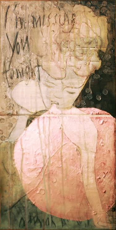 Original Fine Art Abstract Painting by Gloria Ng