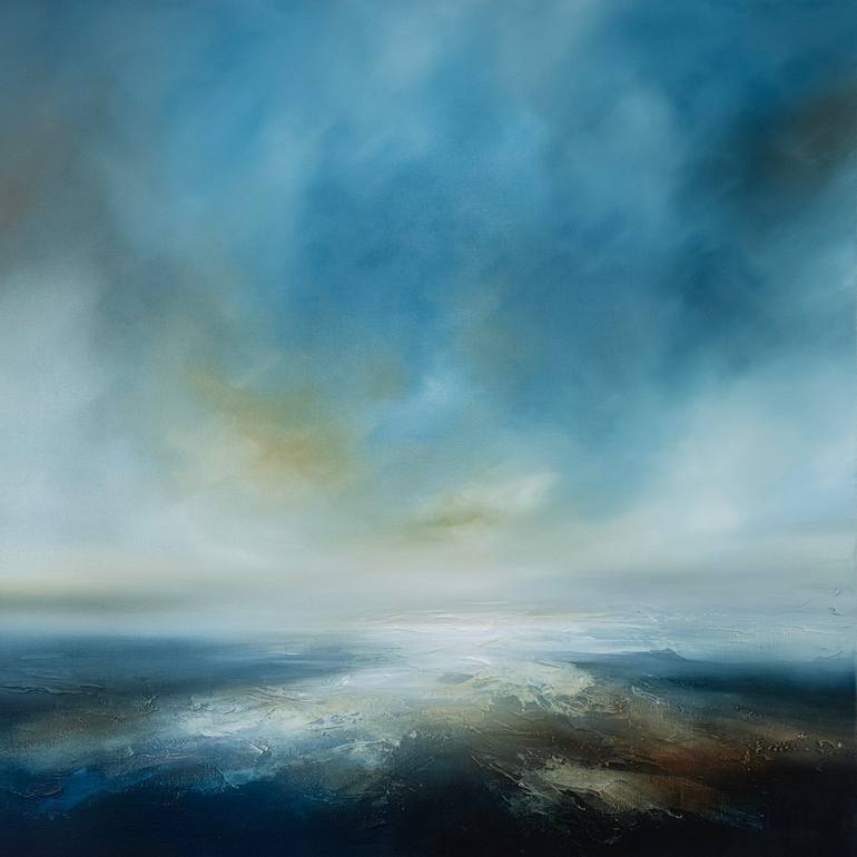 Original Abstract Seascape Paintings by Paul Bennett