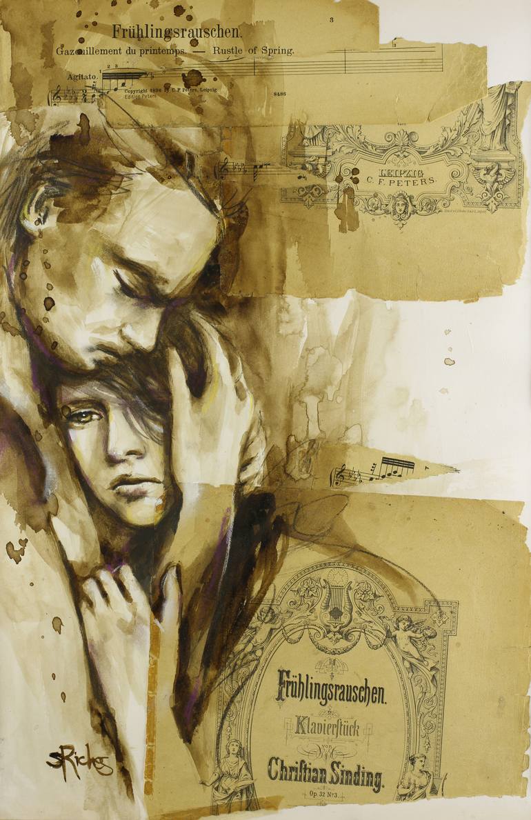 Let Me In Drawing by Sara Riches | Saatchi Art