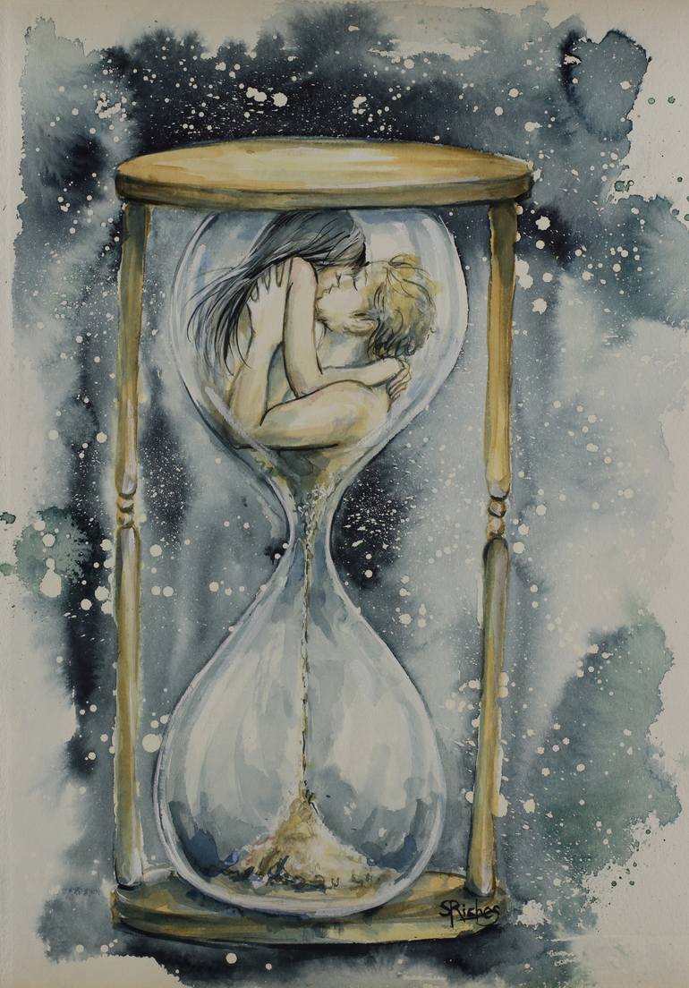 Sands of Time Drawing by Sara Riches | Saatchi Art