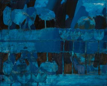 Original Expressionism Nature Paintings by Vadim Puyandaev
