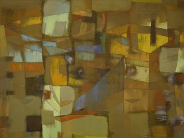 Original Abstract Boat Paintings by Vadim Puyandaev