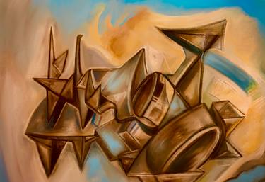 Original Abstract Expressionism Abstract Digital by Benjamin Robinson