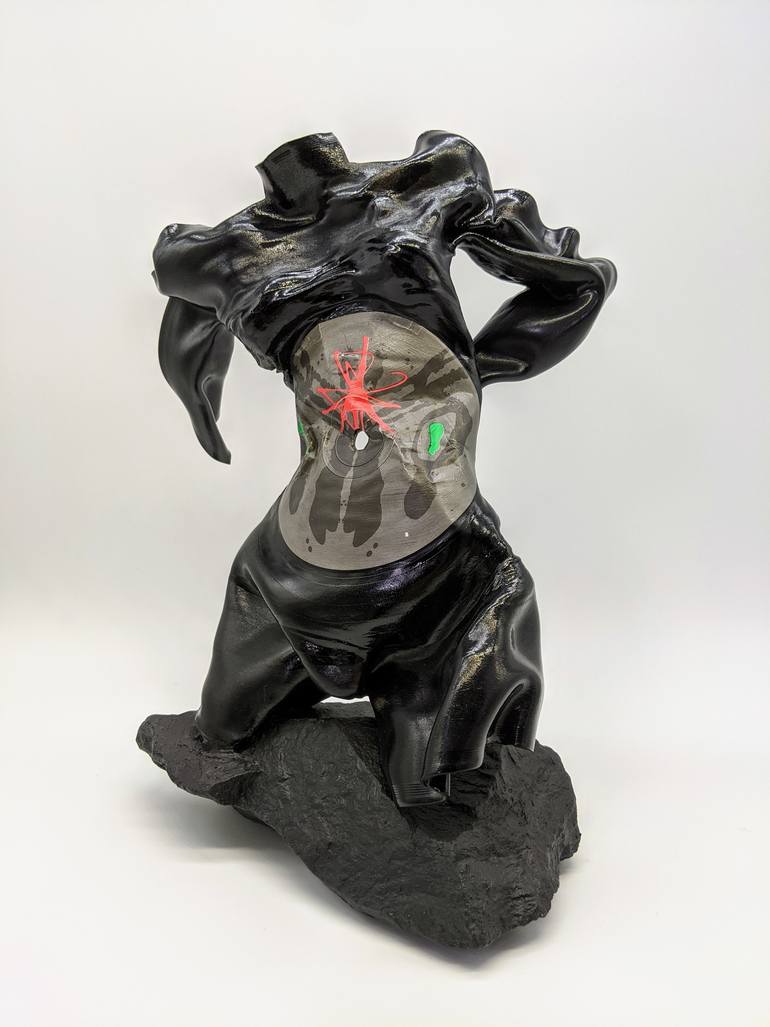 Original Abstract Body Sculpture by Seona Mason