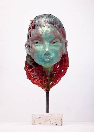 Original Portraiture People Sculpture by Raf Tarnawski
