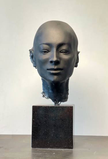 Original Portraiture Women Sculpture by Raf Tarnawski