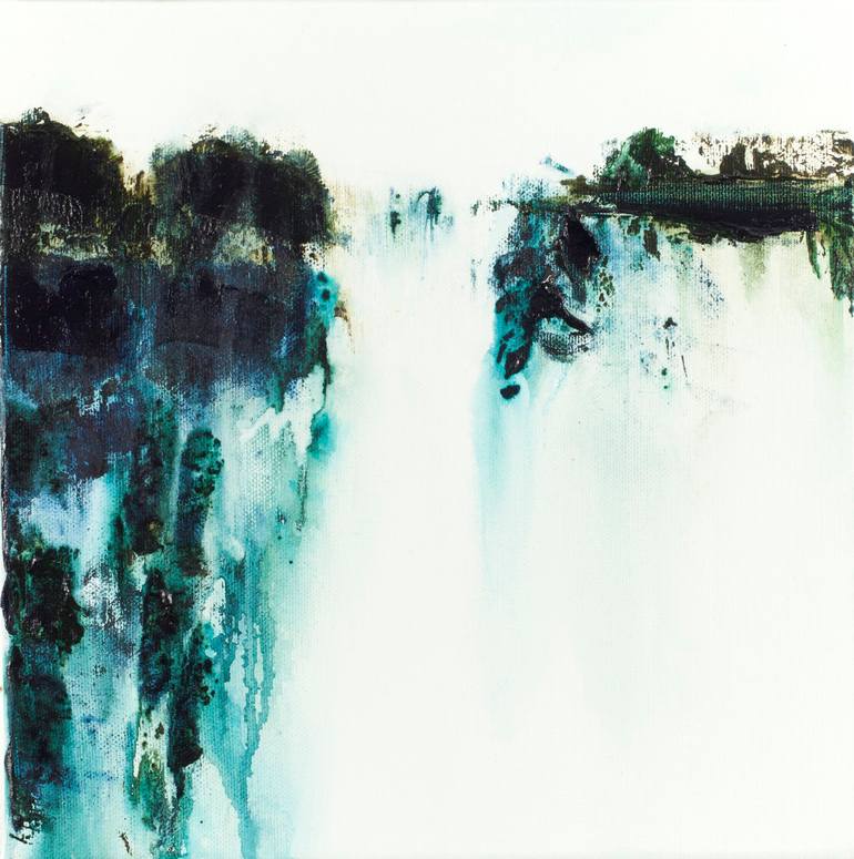Print of Abstract Expressionism Seascape Paintings by Gina Parr