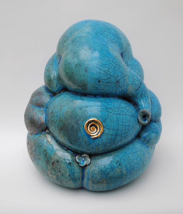 Original Figurative Abstract Sculpture by Brigitte Saugstad