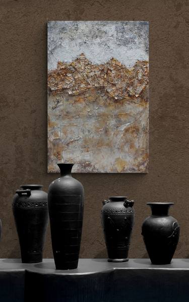 Original Contemporary Abstract Mixed Media by Sheron Smith