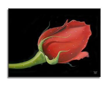 Original Realism Floral Printmaking by Gardani Art