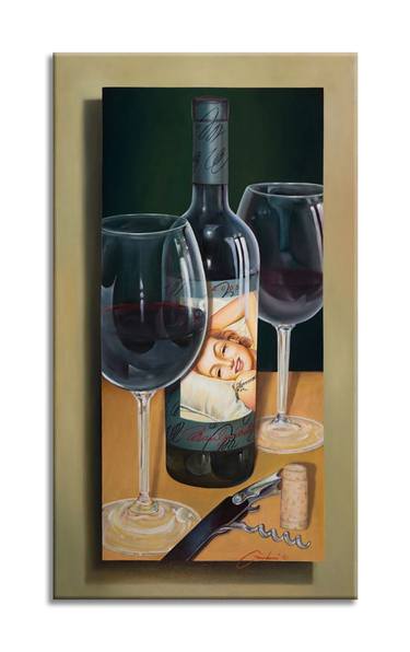 Original Pop Art Still Life Printmaking by Gardani Art