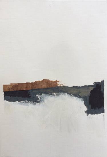 Original Abstract Nature Painting by Cristina Castañeda Granja