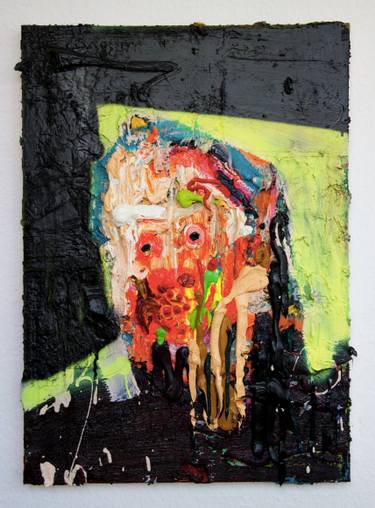 Original Expressionism Nude Painting by Ozren Olbina