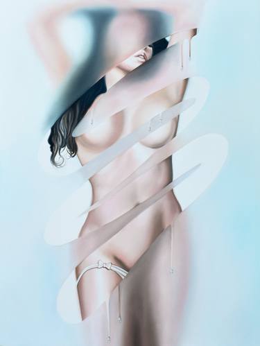 Original Contemporary Body Painting by Drew Darcy