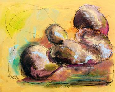 Original Abstract Drawing by Suyin Wai
