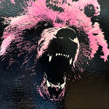 Original Pop Art Animal Painting by Erick Laubach