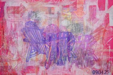 Original Conceptual Home Mixed Media by Andrea Hauer