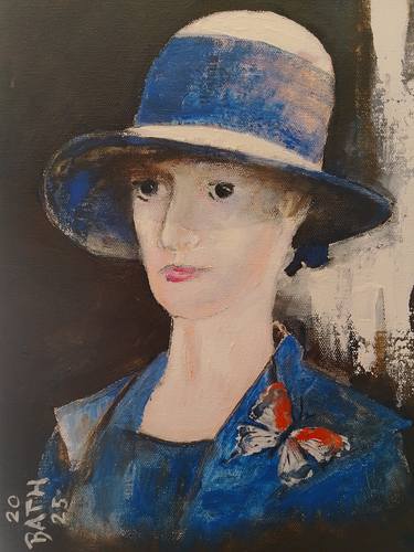 Original Art Nouveau Fashion Painting by Philip Bath