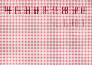 Original Abstract Patterns Mixed Media by Winnie Chan