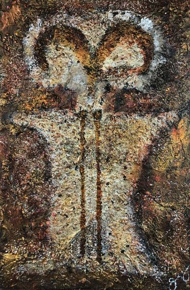 Original Algorithmic Abstract Mixed Media by Jason Lincoln Jeffers