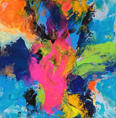 Original Contemporary Abstract Painting by Jill Dowell
