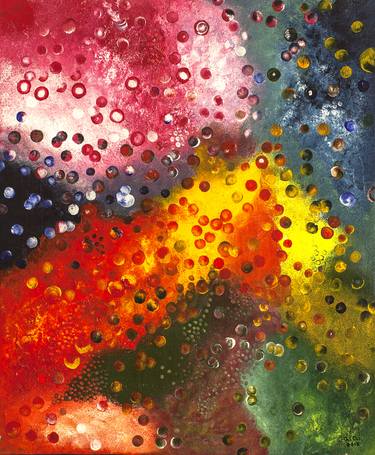 Print of Modern Light Paintings by Dalal Farah Baird