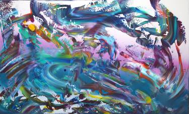 Original Abstract Expressionism Abstract Paintings by Davide De Palma