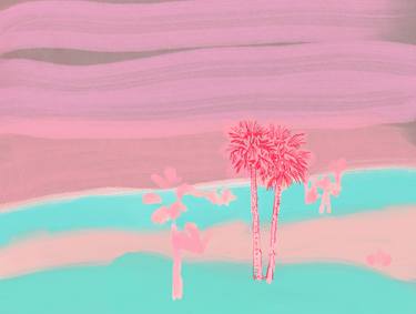 Original Contemporary Beach Digital by Beate Tubach