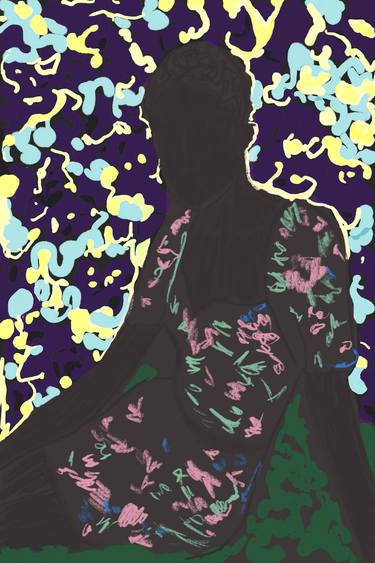 Original Expressionism Women Digital by Beate Tubach
