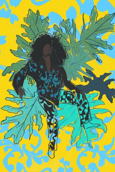 Original Figurative Women Digital by Beate Tubach
