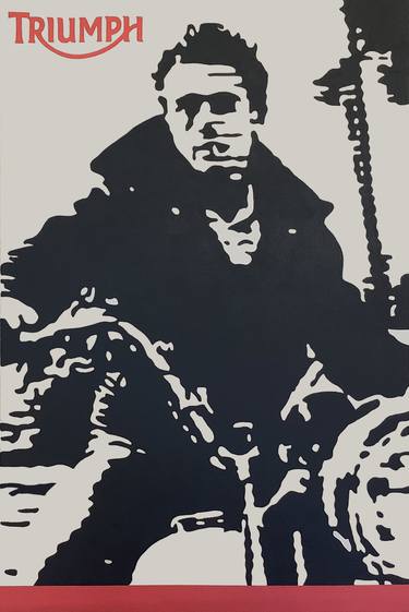 Original Figurative Pop Culture/Celebrity Paintings by Julian St Clair