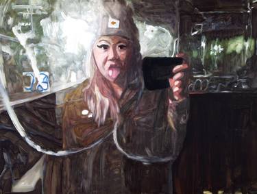 Original Documentary People Paintings by Christy Powers