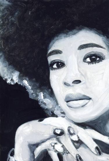 Original Documentary Pop Culture/Celebrity Paintings by Christy Powers
