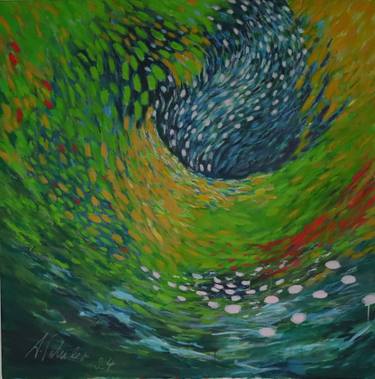 Original Abstract Nature Painting by Anna Schueler