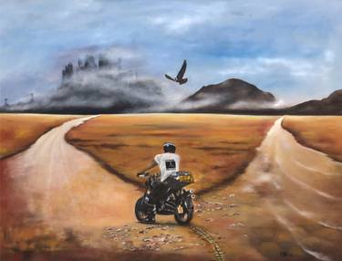Original Realism Travel Painting by Marina Kazantseva