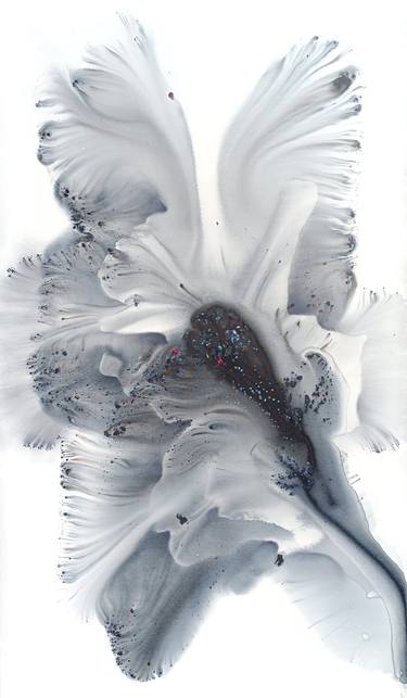 Original Abstract Botanic Paintings by Muriel Napoli