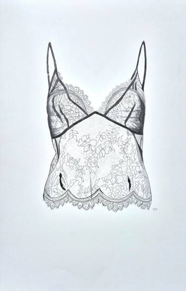 Original Contemporary Erotic Drawing by Gerdi Moeller-Jansen