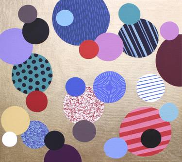 Original Minimalism Abstract Paintings by Lucie Jirku