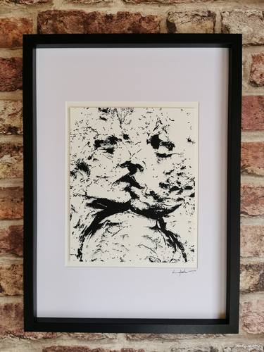 Original Black & White Erotic Drawing by Robert Andler-Lipski