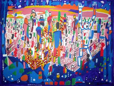 Original Expressionism Children Digital by Nenad Stojanovic