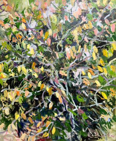 Original Abstract Expressionism Landscape Paintings by Lilia Orlova-Holmes
