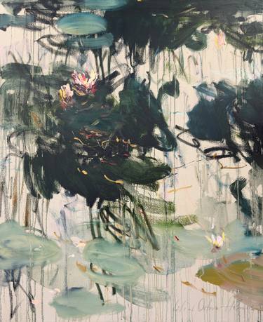 Original Expressionism Abstract Painting by Lilia Orlova-Holmes
