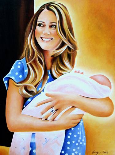 Original Fine Art Celebrity Painting by Jacqueline Uitzinger