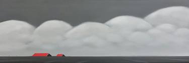 Original Minimalism Landscape Paintings by Nelly Van Nieuwenhuijzen