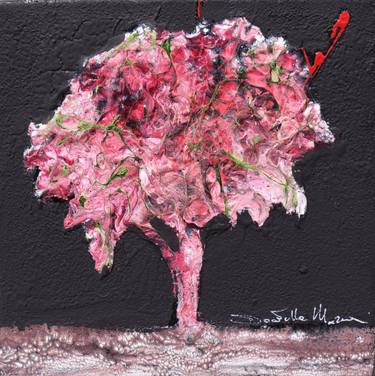 Original Abstract Expressionism Tree Paintings by Donatella Marraoni