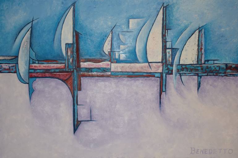 Print of Abstract Expressionism Abstract Paintings by John Benedetto