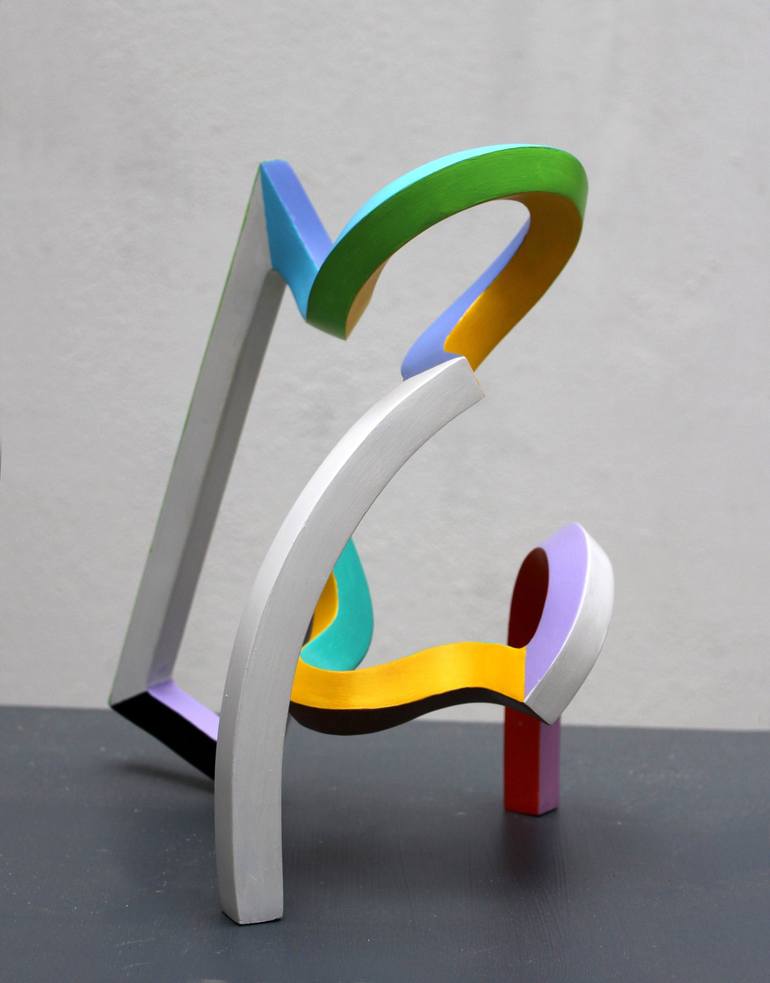 Original Abstract Sculpture by Frans Muhren