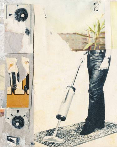 Original Surrealism Automobile Mixed Media by Micosch Holland